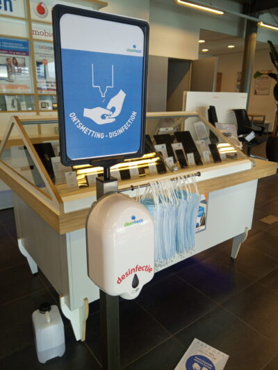 cleanfresh desinfectiezuil