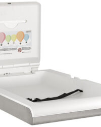 Mediclinics - Babyverschoontafel verticaal RVS