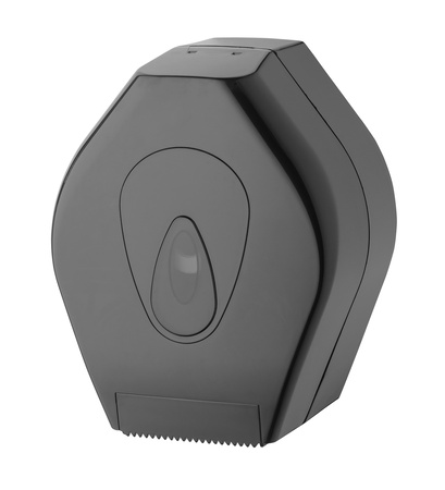 PlastiQline jumboroldispenser mini kunststof zwart
