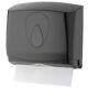 PlastiQline Handdoekdispenser mini kunststof zwart