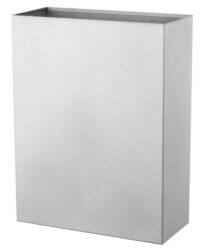 Basic line Afvalbak open 25 liter RVS - artikel 3815