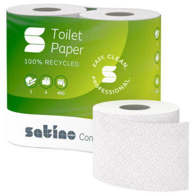 Satino Toiletpapier 100% recycled 2laags/400 vel