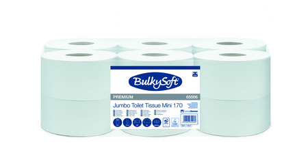 BulkySoft® Mini jumborollen cellulose 2laags