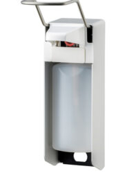 MediQo-line Zeep- & desinfectiemiddeldispenser 500 ml LB aluminium