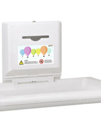 Mediclinics - Babyverschoontafel horizontaal wit