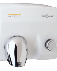 Mediclinics Handendroger wit drukknop