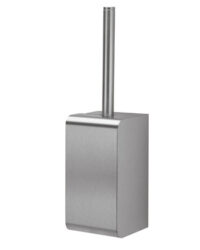 MediQo-Line toiletborstelhouder RVS