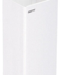 Mediclinics afvalbak open 80 liter wit