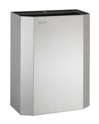 Mediclinics afvalbak open 25 liter RVS