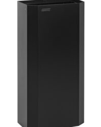 Mediclinics afvalbak open 40 liter zwart